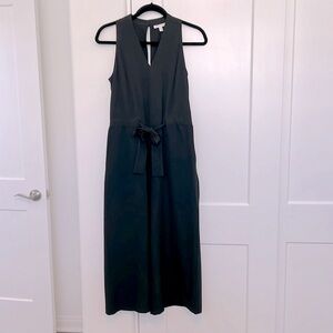 Prologue Black Cropped Wide-leg Jumpsuit